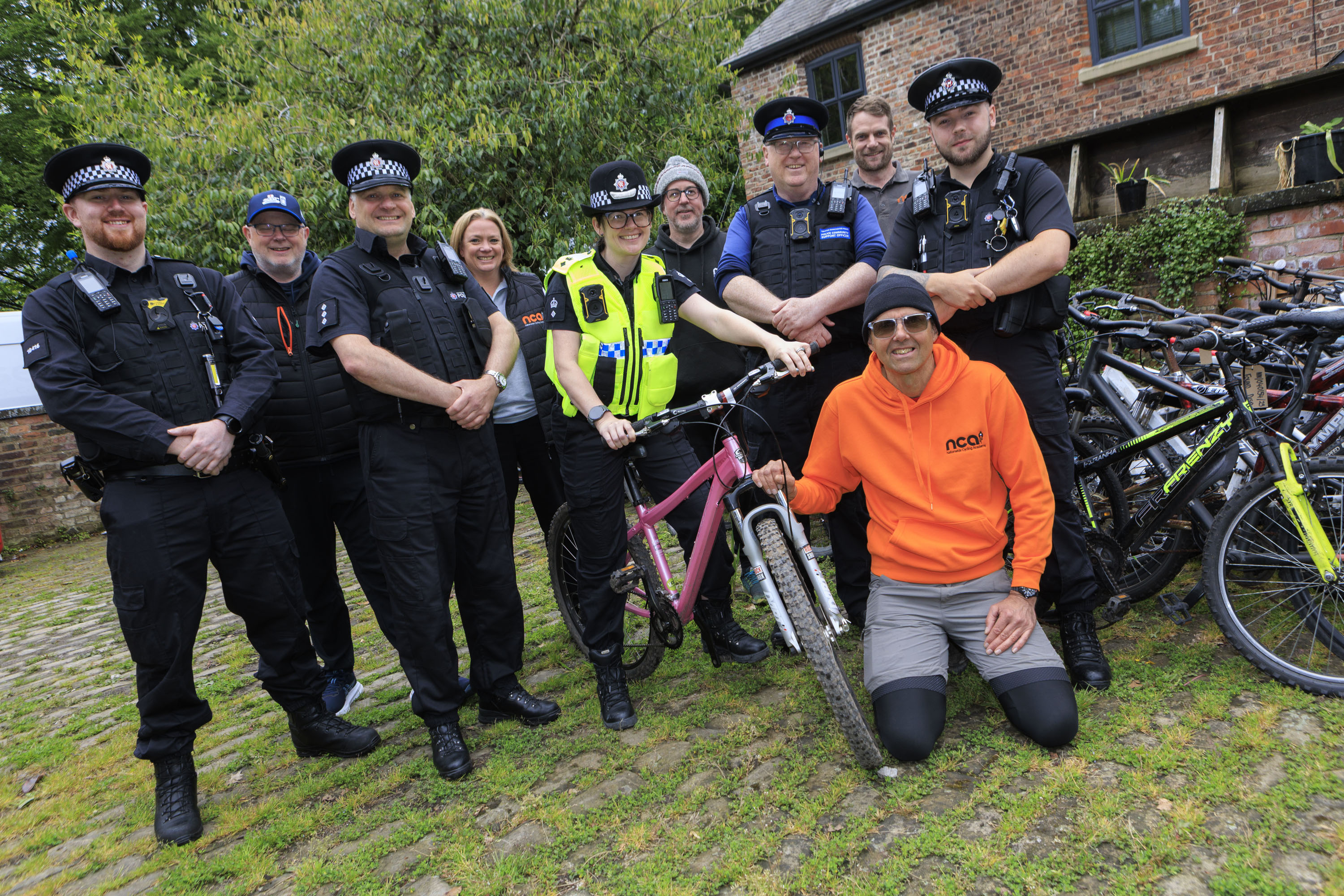 Bury Bike handover.